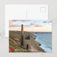Custom Heart Wheal Coates St Agnes Cornwall Photo