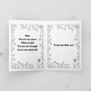 Custom Heartfelt Mother's Day Poem Card