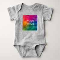 Custom Heather Grey Add Text Upload Photo Image