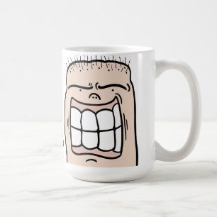 Custom Hello Human humour and laugh face Coffee Mug