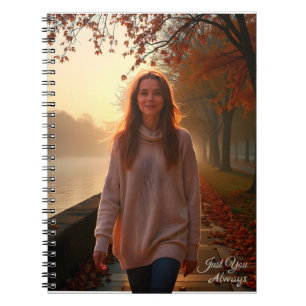 Custom Her Portrait – A Special Gift for Her Notebook