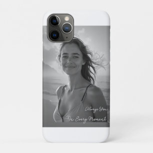 Custom Her Portrait – Simple Photo Gift for Her iPhone 11 Pro Case