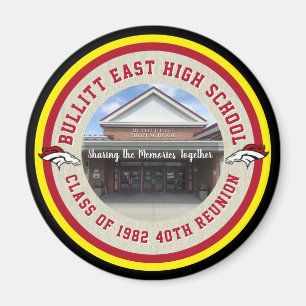 Custom High School Class Reunion Ideas Magnet