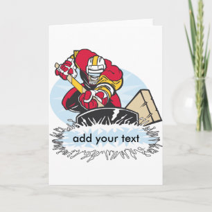 Custom Hockey Player Card
