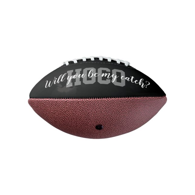 Custom Hoco Prom proposal mini football gift idea American Football (Rotated 270)