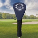 Custom Hole in One Classic Navy Blue Golf Head Cover<br><div class="desc">Personalise the name,  location hole number and date to create a great keepsake to celebrate that fantastic hole in one. Designed by Thisisnotme©</div>