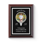 Custom Hole in One Photo Golf Award Plaque