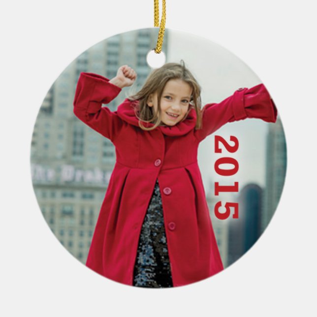 Custom Holiday Ornament for Siena 2015 4 (Front)