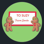 Custom Holiday Stickers<br><div class="desc">Customise these stickers by adding your own text! Stickers have hundreds of uses! Seal an envelope, a Christmas card, a holiday letter. Decorate a gift. Create your own wrapping paper. Use stickers instead of tape for gift wrapping. Give a page of stickers as a stocking stuffer. Kids love them! Customise...</div>