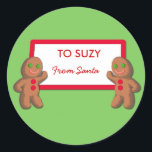 Custom Holiday Stickers<br><div class="desc">Customise these stickers by adding your own text! Stickers have hundreds of uses! Seal an envelope, a Christmas card, a holiday letter. Decorate a gift. Create your own wrapping paper. Use stickers instead of tape for gift wrapping. Give a page of stickers as a stocking stuffer. Kids love them! Customise...</div>