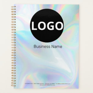 Custom Holographic Logo Notebook Planner