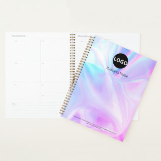 Custom Holographic Logo schedule Planner
