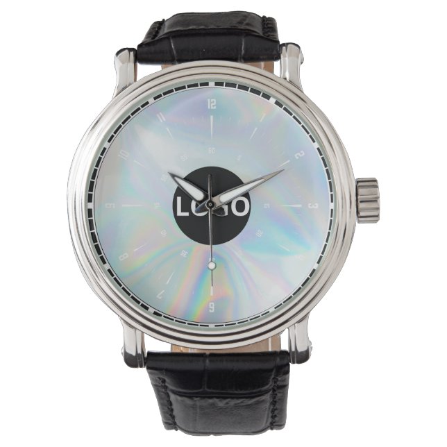 Custom Holographic Logo  Watch (Front)