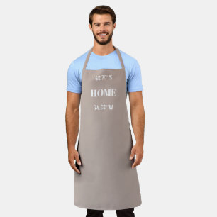 Custom Home Coordinates Apron