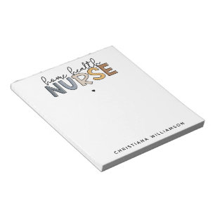 Custom Home Health Nurse Appreciation Gifts Notepad