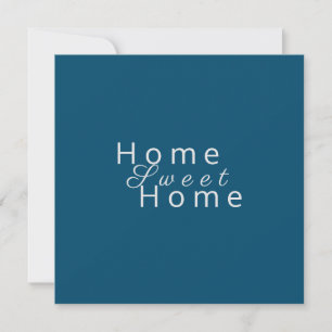Custom "Home Sweet Home" Ocean Blue