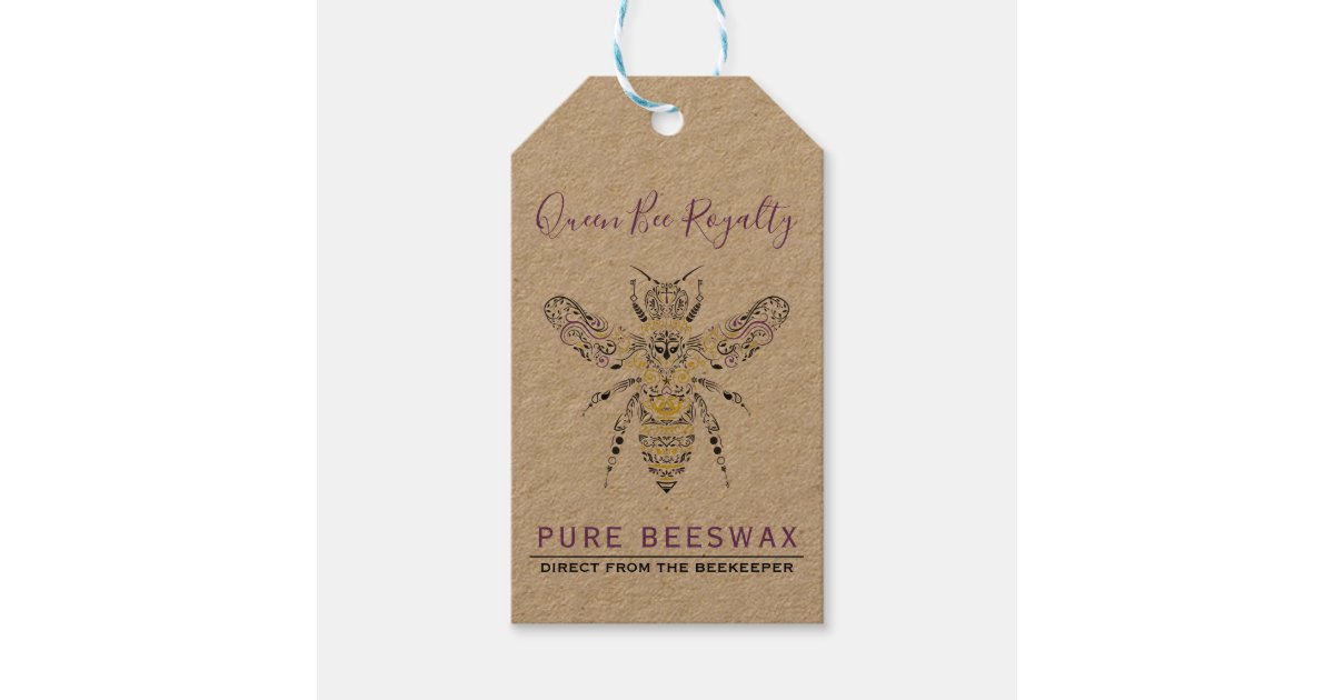 Custom Homemade Beeswax Labels Zazzle
