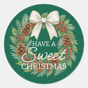 Custom Homemade Christmas Cookies Label Sheet