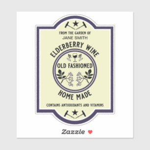 Custom Homemade Elderberry