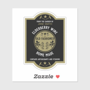 Custom Homemade Elderberry