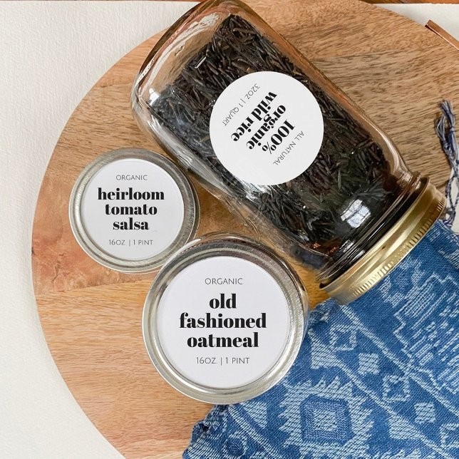 Custom Homemade Food Jar Label (Creator Uploaded)