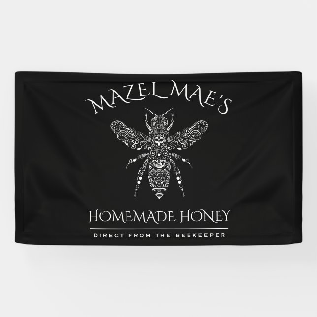 Custom Homemade Honey Banner (Horizontal)