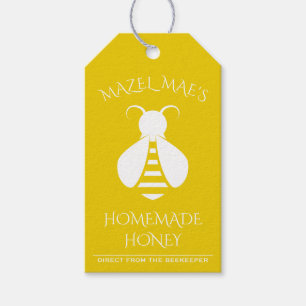 Custom Homemade Honey Bee Labels