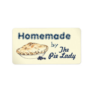 Custom Homemade Pie Labels