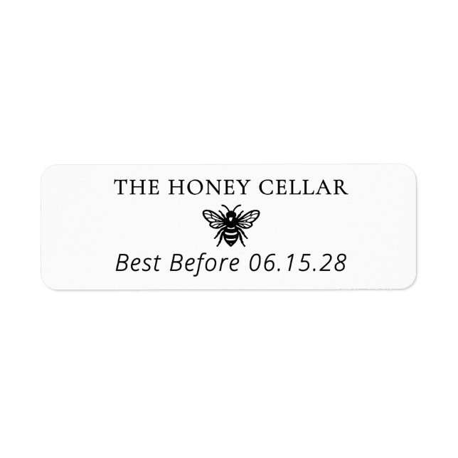 Custom Honey Stamp Durability Date (Front)