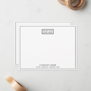 Custom Horizontal Business Logo Company Name Card