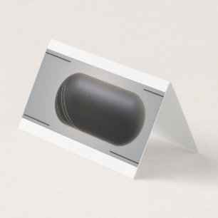 Custom Horizontal Tent Fold Folded Business Card