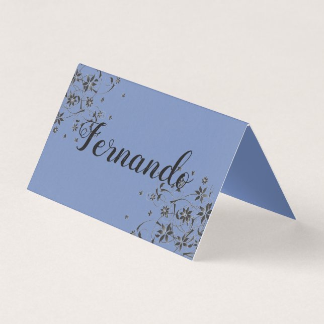 Custom Horizontal Tent Fold Folded Card (Front)