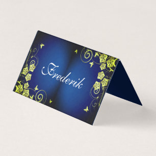 Custom Horizontal Tent Fold Folded Card