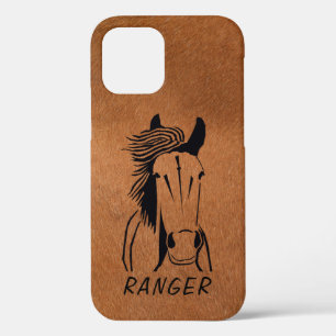 Custom Horse Apple IPhone 12 (Tough) Phone Case