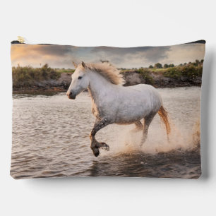 Custom Horse Photo Personalised Equestrian Accessory Pouch