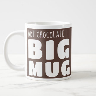 Custom Hot Chocolate Big Mug Brown C33 Novelty  