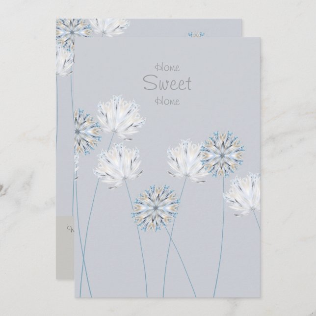 Custom Housewarming Party Invitation (Front/Back)