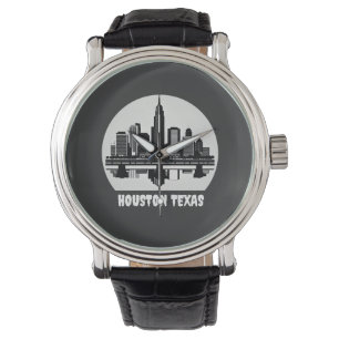 Custom Houston Skyline Watch