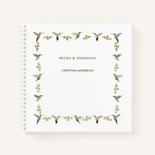 Custom Hummingbird  Notebook