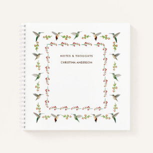 Custom Hummingbird Notepad Notebook