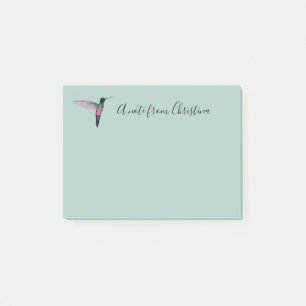 Custom Hummingbird Post-it Notes