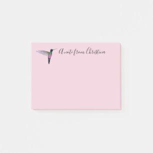 Custom Hummingbird Post-it Notes