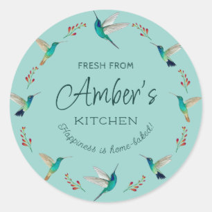 Custom Hummingbird Stickers