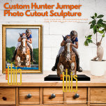 Custom Hunter Jumper Photo Cutout Sculpture<br><div class="desc">Celebrate the elegance and thrill of equestrian sports with our Custom Hunter Jumper Photo Cutout Sculpture! Perfect for commemorating those moments of triumph and connection between rider and horse, this unique keepsake is a must-have for any equestrian enthusiast. Here's how to create your personalised masterpiece: Remove the Background: Utilise any...</div>