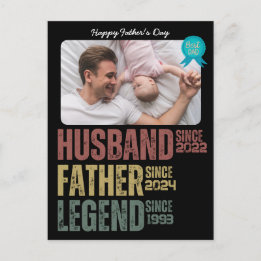 Custom Husband Father Legend Father's Day Card