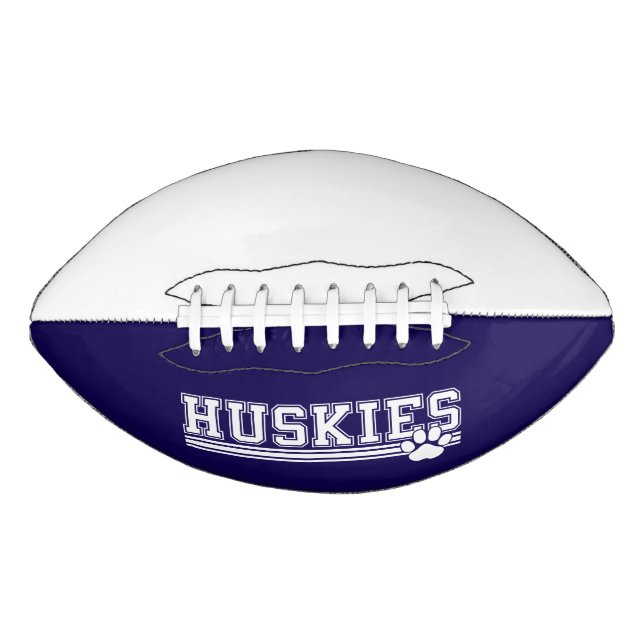 Custom Huskies American Football (Front)