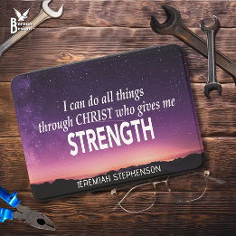 Custom I CAN DO ALL THINGS Christian Book Lover