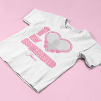 Custom I Love My Boyfriend – Add Photo & Name