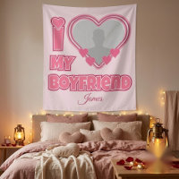 Custom I Love My Boyfriend – Add Photo & Name