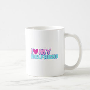 custom i love my girlfriend coffee mug